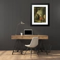thumbnail image 4 of Johannes Christiaan Janson 19x24 Black Modern Framed Museum Art Print Titled - ‘Good Neighbors’, (1780 - 1810), 4 of 5