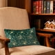 thumbnail image 5 of Gold Foil Christmas Pillow Cover Decorative Elk Bell Print Cushion Case for Holiday Home Decor Sofa Bedroom Living Room Festive Throw Pillowcase, 5 of 6