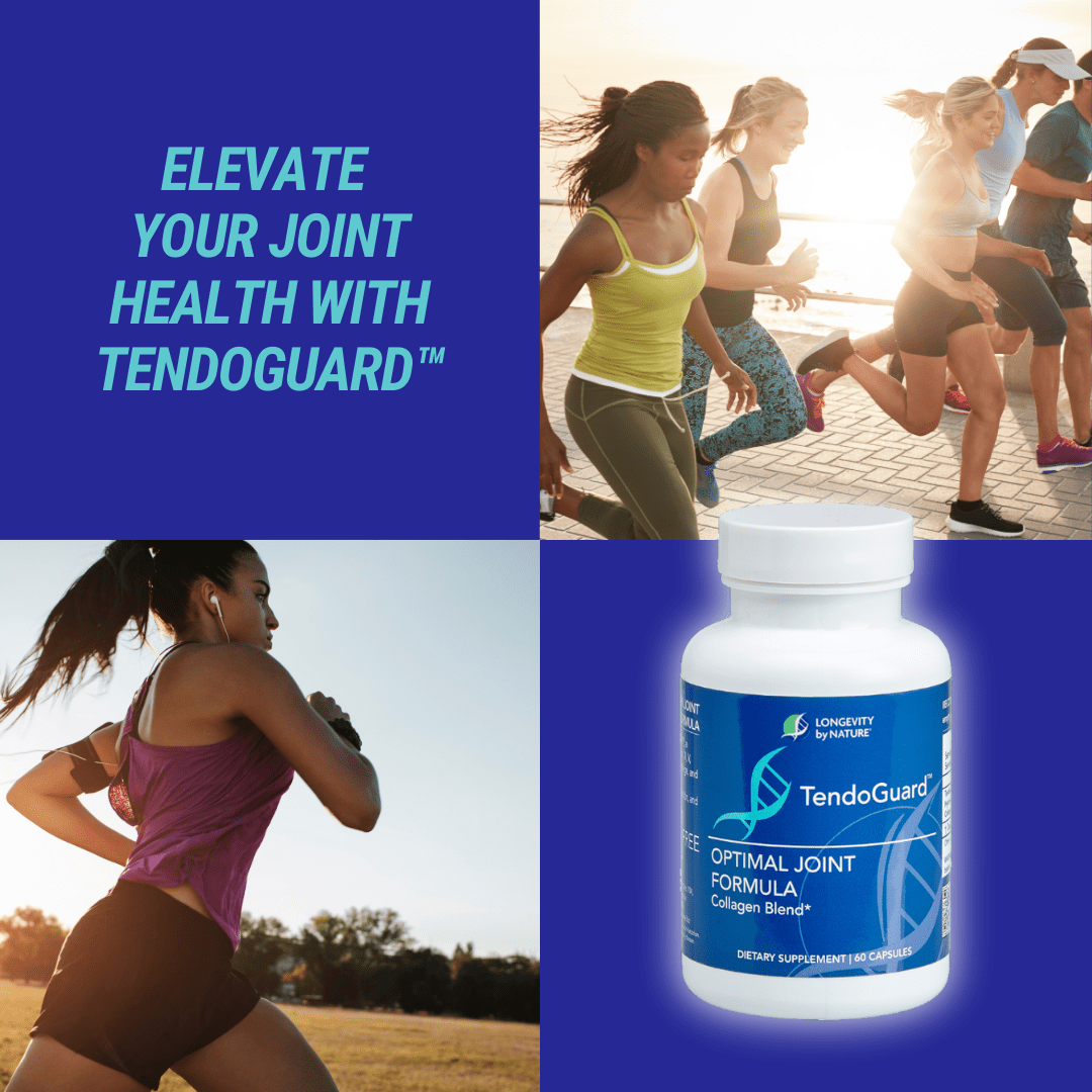 Longevity by Nature TendoGuard Joint Support Collagen Peptide Capsules, 60 Count