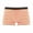 Orange#mens boxers briefs, variant on oelaio Mens Striped Boxer Briefs Pouch Front Underwear Boxers Moisture WickingBoxer Briefs Pink M