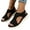 Black, variant on Women Walking Sandals Arch Support Orthotic Open Toe Sport Running Shoes Sneakers Sizes 6-9