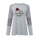 thumbnail image 4 of Pntutb Moda Mujer Cuello Redondo Manga Larga Estampado Casual Camiseta Blusa Pntutb Pntutb-8371, 4 of 5