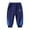 Navy, variant on Boys Pants Toddlers Kids Comfortable Elastic Waist Casual Outdoor Solid Color Loose Fit Breathable Cargo Pants Size 2 Y-3 Y
