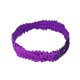 thumbnail image 1 of Diadema elástica con lentejuelas de color liso para mujer, pañuelo para la cabeza, diadema de poliéster para mujer, 1 of 2