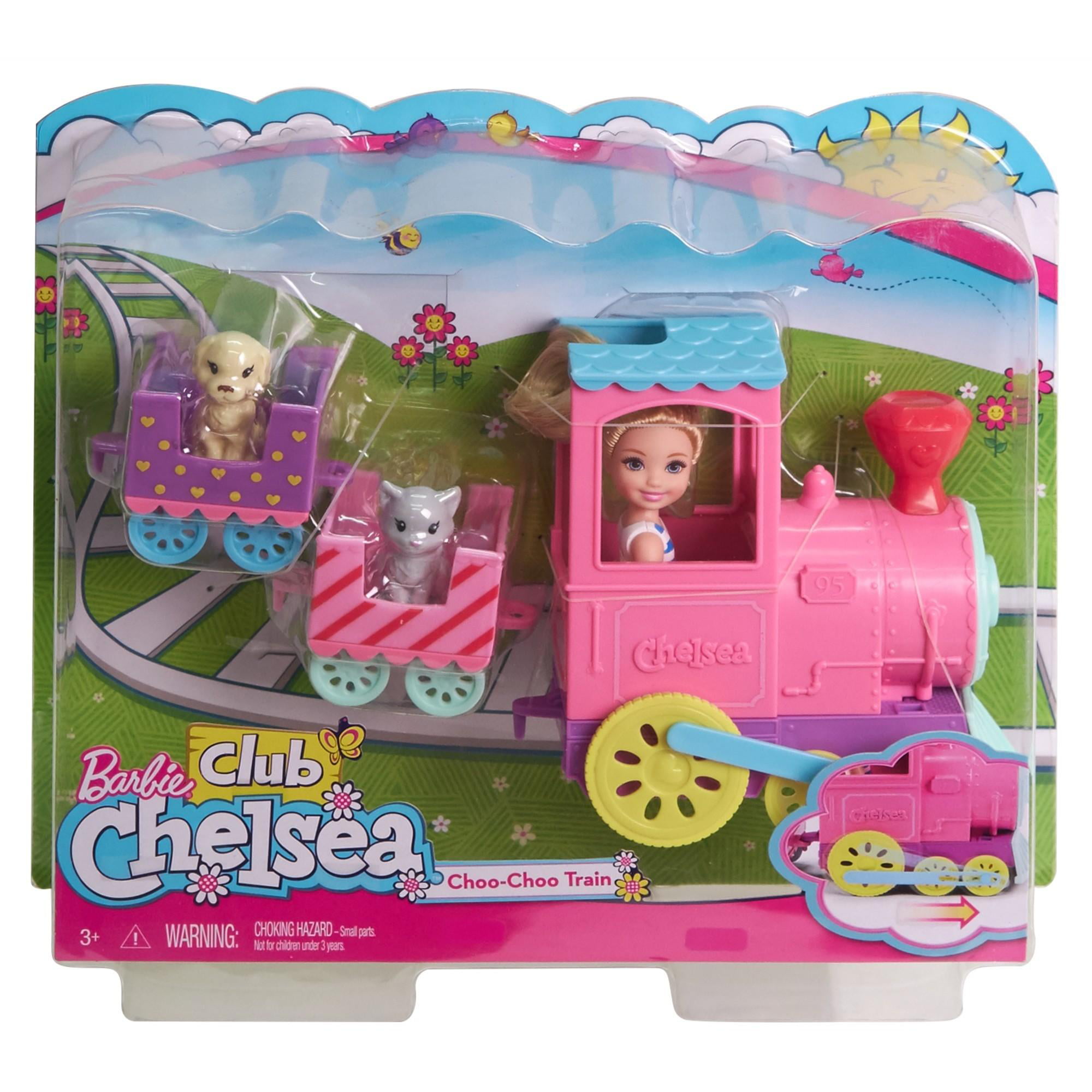 Barbie Club Chelsea Doll and Choo-choo 