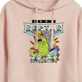 thumbnail image 3 of Rugrats - Reptar Wretch - Juniors Cropped Pullover Hoodie, 3 of 6