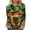 H#Khaki, variant on Womens St Patricks Day Shirt Cute Green Graphic Tee Crew Neck 3/4 Sleeve Cotton T Shirts Rabbit Print Top Irish Festival Outfit