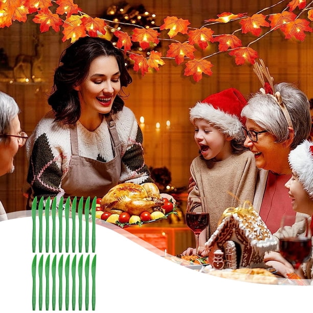 Decoraciones navideñas, adornos navideños, cubiertos para fiestas navideñas, platos de papel, toallas de papel, artículos de cumpleaños, árbol de Navidad, vajilla desechable para fiestas de cumpleaños