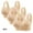 3PCS#Beige, variant on GERsome Women's Front Closure Bras Comfort No Underwire Full Coverage Seamless Bra Convenient Snap Sleep Bra Wireless Bras for Women Plus Size Full Coverage L