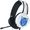White, variant on Ecomoment Gaming Headset for PC, PS5, Xbox Series X/S, Xbox One, Switch, MAC, Xbox Headset with Noise Canceling Microphone, Wired Over-Ear Gaming Headphones with RGB Light&Bass Surround