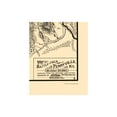 thumbnail image 2 of Historical Civil War Map - Perryville Kentucky Battlefield - Work 1882 - Vintage Wall Art, 2 of 4