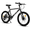 Black, variant on 20 Inch Kids Bike for Boys Girls, 7-Speed Children Road Bike with Steel Frame and Dual Disc Brakes, Kids Road Bicycle for Ages 6-12 Years Old Birthday Gift, Silver