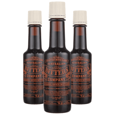 Australian Bitters Company Barrel Spice Bitters: Elevate Your Cocktails with 4oz Bottles Perfect for Classic Mixed Drinks