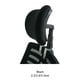 thumbnail image 4 of Wosthever Reposacabezas ajustable para silla - Comodidad personalizable para cualquier posición sentada Amplia aplicación Muebles de oficina en casa azul2.6CM, 4 of 6