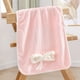 thumbnail image 4 of Accesorios de baño Toalla de lana de coral con lazo a rayas Toallas sanitarias, 4 of 6