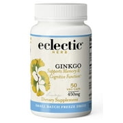 Eclectic Herb Ginkgo 450mg Freeze-Dried 50 VegCap