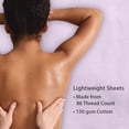 thumbnail image 7 of ForPro Premium Flannel 3-Piece Massage Sheet Set, English Rose, for Massage Tables, Includes Flat Sheet, Fitted Sheet and Fitted Face Rest Cover, 7 of 7