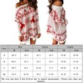 thumbnail image 2 of Snow Deer Pattern Vestido corto sin tirantes Casual Women Daily Outfit (Blanco XL) Tmvgtek Para estrenar, 2 of 2