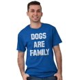 thumbnail image 5 of Dogs Family Mans Best Friend Pet Lady Men's Graphic T Shirt Tees Brisco Brands X, 5 of 6