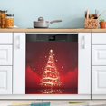 thumbnail image 4 of Christmas Tree Dishwasher Magnet Covers for The Front Magnetic Dishwasher Cover Home Cabinet Decals 20" x 26" Refrigerator Door Home Decor, 4 of 5