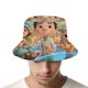thumbnail image 4 of Luca Sombrero bucket para adultos, gorra de protección solar, sombrero de pescador plegable para viajes al aire libre, pesca y actividades de verano, 4 of 6