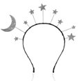 thumbnail image 1 of Oarkive Diadema Galaxy Accesorios de Luna y Estrella - Tocado Plateado para niños Adultos Sistema Solar Disfraces de Halloween y Navidad, 1 of 4
