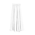 thumbnail image 3 of Generic Women's Faux Suede Elastic Waist Midi Long Skirts Casual A Line Flowy Summer Large Solid Skirt, 3 of 7