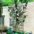 thumbnail image 4 of 4 Pack Metal Garden Trellis 86.7" x 19.7" Rustproof Trellis for Climbing Plants Outdoor Flower Support Black, 4 of 6