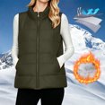 thumbnail image 4 of Yutgune Women's Lightweight Puffer Vest Stand Collar Zip Up Jacket with Pockets, 4 of 9