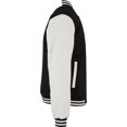 thumbnail image 3 of Build Your Brand Mens Old School College Varsity Jacket, 3 of 3