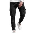 thumbnail image 2 of Men Multi-pockets Cargo Combat Pants Jogging Work Slim Fit Joggers Trousers Tracksuit Bottoms3XL, 2 of 5