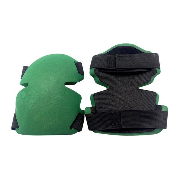 Rodilleras para suelo de techo, cojín de espuma EVA, cubierta antideslizante, multifuncional, con Verde