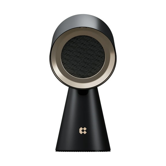 CIARRA Portable Range Hood with Detachable Aluminum Filter, Large Oil Collection Cup, Portable Kitchen Exhaust Fan for Indoor BBQ, Hot Pot,Black