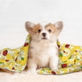 thumbnail image 4 of Naloa Chamomile And Ladybug Dog Blanket, 3 Sizes Cat Blanket for Indoor Cats Large Medium Small Dog Gifts-Small, 4 of 8