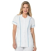 Landau Solid Print Workwear Relaxed Fit Top (Women's) 1 Count 1 Pack