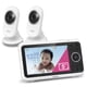thumbnail image 1 of Monitor para bebés VTech VM350-2 con pantalla mejorada de 5 pulgadas y 2 cámaras, 1 of 9