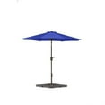 thumbnail image 2 of 9' Parasols de Patio 1 Pièce, Bleu Royal, 2 of 6