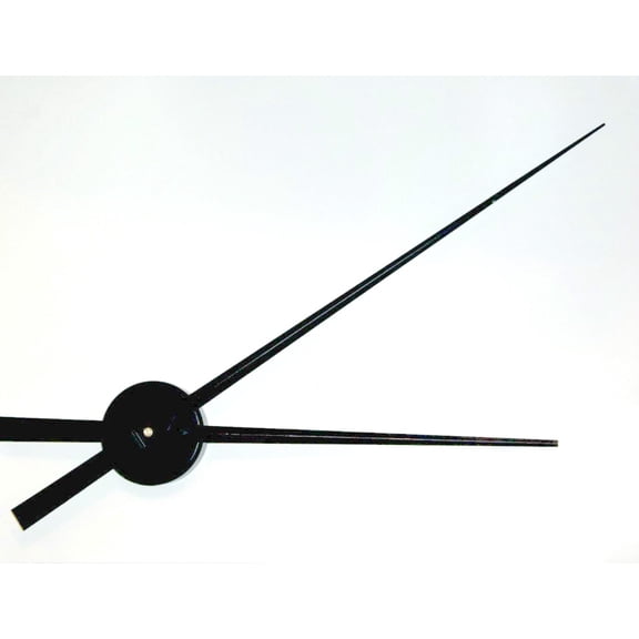 High Torque Clock Movement (Silent) Extended Shaft w17.75" Hands (#3)-Wall Mount