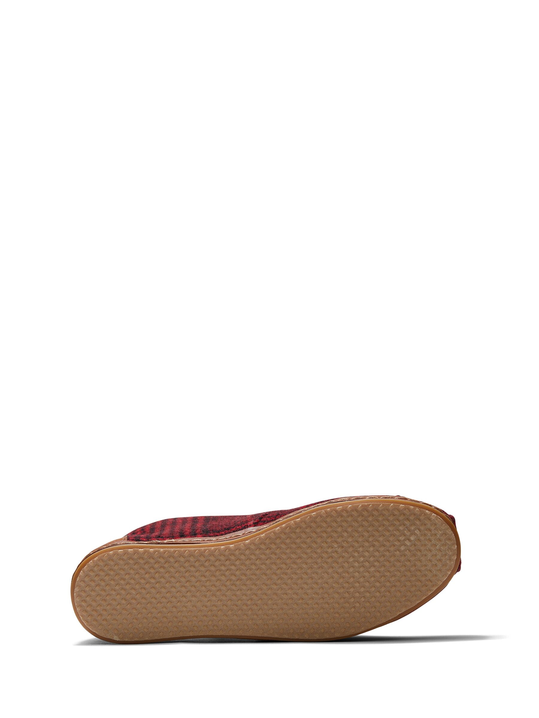 Toms red plaid shop bota boots