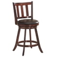 thumbnail image 5 of Topbuy 25" Swivel Bar Stool Padded Dining Kitchen Pub Bistro Chair Set of 2, 5 of 6