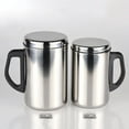 thumbnail image 3 of Ludlz 350/500ml Dual Wall Thermal Insulated Travel Tumbler Coffee Mug Beer Tea Cup, 3 of 6