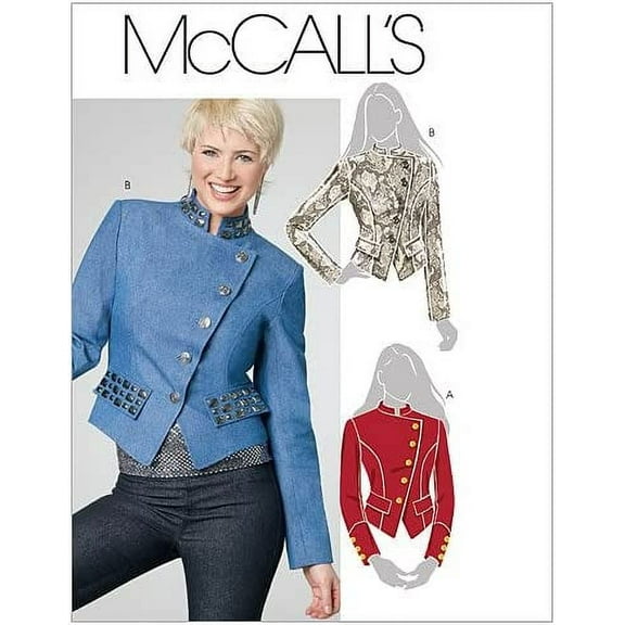 McCall's Patterns M6170 Misses' Lined Jackets, Size AA (6-8-10-12)