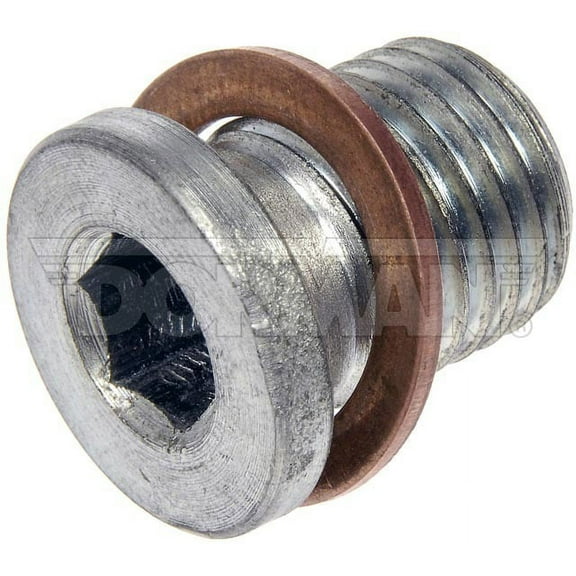 Dorman 090182CD Trapped Washer Oil Drain Plug M14x1.50 Fits select: 2011-2019 AUDI Q5, 2014-2017 VOLKSWAGEN PASSAT