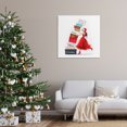thumbnail image 3 of Stupell Industries Christmas Shopping Boxes Holiday Painting Gallery Wrapped Canvas Art Prints Wall Art, 36 x 36, 3 of 8