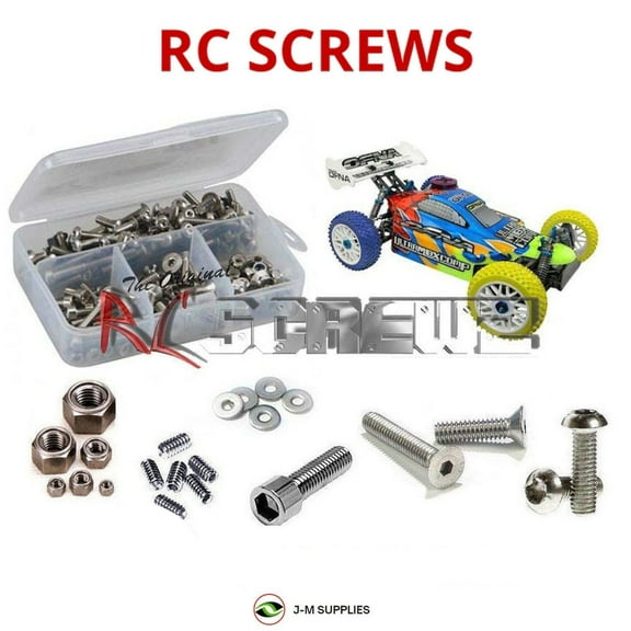 RCScrewZ Stainless Steel Screw Kit ofn011 for Ofna Ultra MBX Pro 1/8th Buggy | SET