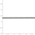 thumbnail image 2 of Primal Gold 14 Karat White Gold 2.5mm Franco Chain Necklace, 2 of 5