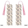thumbnail image 2 of Kdxio Flying Butterflies-1 Print Metal Tassel Bookmarks,Perfect Gift for Art Lovers and Bookworms Metal Bookmarks for Women, 2 of 8