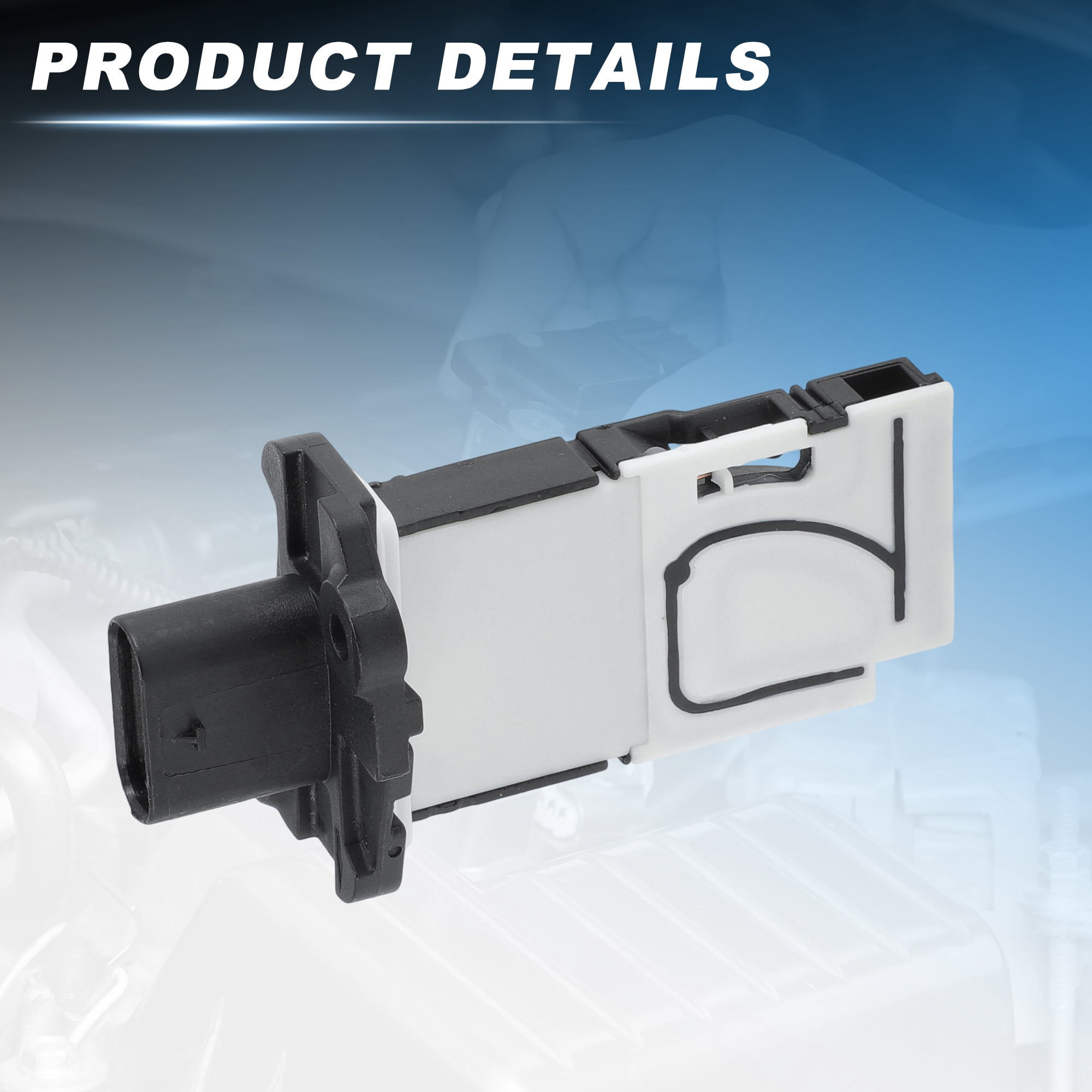 MAF Mass Air Flow Sensor Meter for Ram 2500 3500 4500 5500 L6 6.7L 2019 2020 2021 2022 2023 Replacement 2451616/5S17349/68334657AA