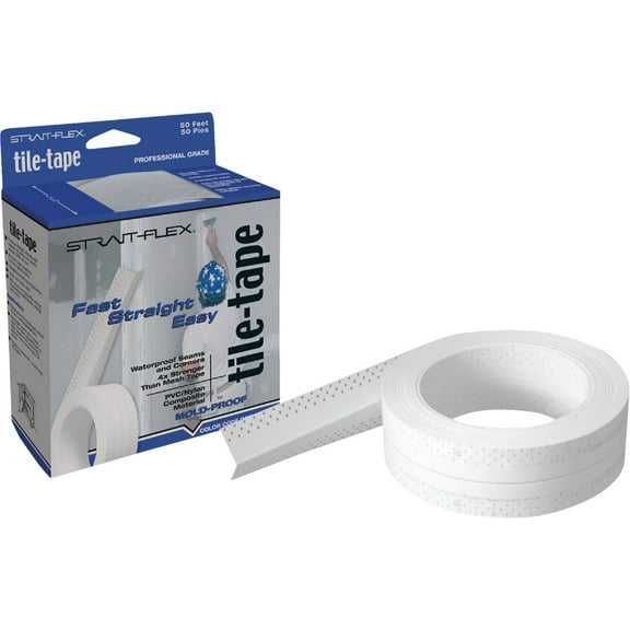 Strait Flex Tile-Tape 2-1/4 In. x 100 Ft. Cement Board Tape T-100-12