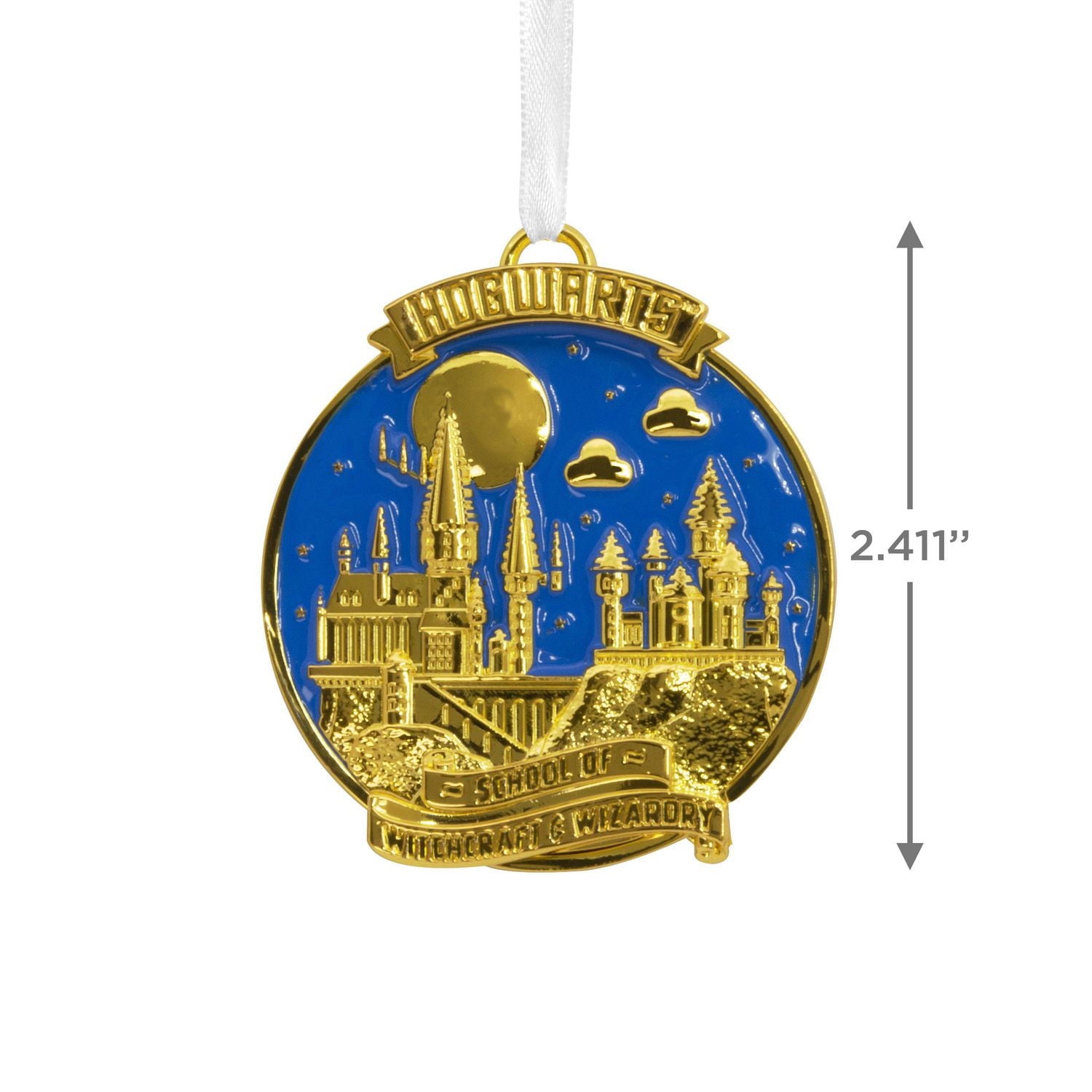 Hallmark Christmas Ornament (Harry Potter Hogwarts Premium Metal)